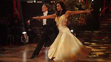 Susanna and Kevin dance the Waltz