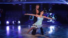 Natalie and Artem dance the Rumba