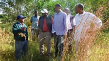 Working with Ethiopian colleagues,reviewing the successful habitat restoration after management of soil degradation.