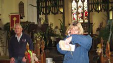 Clue three was in the church at Thorpe Abbotts