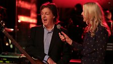 Paul McCartney at 6 Music Live