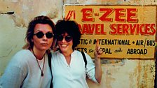 'In Varanasi with Ruby Wax.'