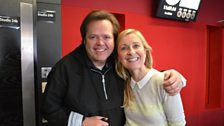 Fiona with Jimmy Osmond