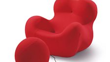 Gaetano Pesce UP 5 & 6 / La Mamma / Donna, armchair and footrest, 1969