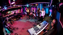 The Saturdays in the Live Lounge