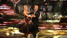 Abbey Clancy and Aljaz Skorjanec...