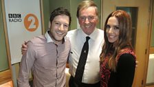 Matt and Mel with Sir Terry