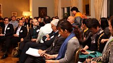 The Forum audience at the Residence of the British Embassy in Beijing, China. Photo credit: Jackie Zhang