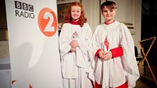 Laura Barraclough and Luke McWatters Radio 2 Young Choristers of the Year 2013