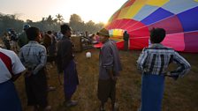 Early morning balloon