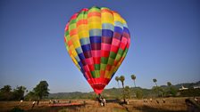 Get ready for balloon take-off