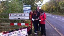 Essex geocachers 'Beastmaster' and 'Boxteddies'