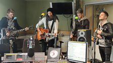 Lawson performing live in session