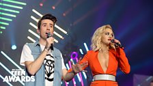 ...oh, it's Nick Grimshaw! Rita doesn't look impressed