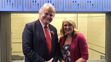 Michael Dobbs and Sarah Walker