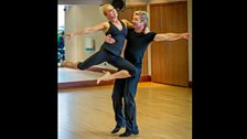 Torvill and Dean rehearsals