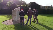 The new Littlecote Memorial on the lawns of Littlecote House