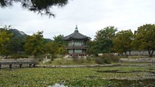 Gyeonbokgung Palace in northern Seoul, South Korea.