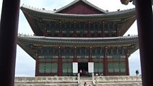 Gyeonbokgung Palace in northern Seoul, South Korea.