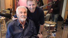 Patrick with country legend Kenny Rogers