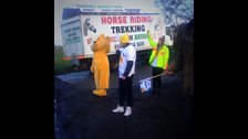 Pudsey supports Team Rickshaw