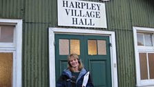 Julie began this week's show in the village of Harpley