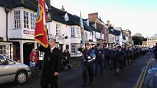 Remembrance Sunday in Highworth