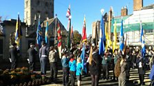 Remembrance Sunday in Devizes