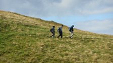 Isaac, Ruby and Eddie continue their walk