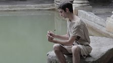 Roman man at the Baths