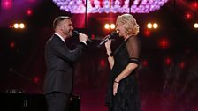 Gary Barlow and Agnetha Fältskog