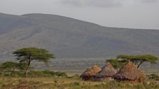 Pastoralists huts