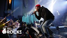 Dizzee Rascal at Children In Need Rocks 2013