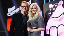 Chris Evans and Fearne Cotton