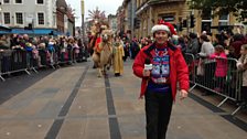 Tony Wadsworth leading the Camels