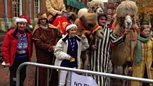 Tony and Julie with the famous Camels