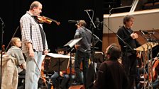 Ulster Orchestra leader Tamás Kocsis during the sound balance