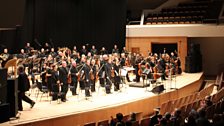 The Ulster Orchestra take their bow