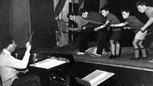 1960 - rehearsing A Midsummer Night's Dream