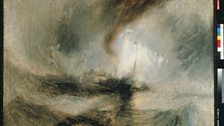 Snow Storm – Steam-boat off a Harbour’s Mouth by J.M.W. Turner, 1842, oil on canvas