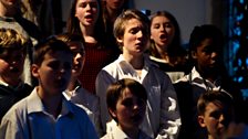 Local children performing in Britten's St Nicolas, part of the Centenary Celebration weekend