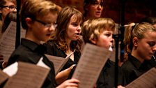 County Upper School Bury St Edmunds, Ipswich School and Woodbridge School choirs perform Britten's Welcome Ode