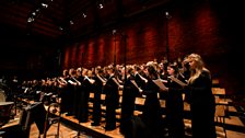 Rehearsing for the family concert at Snape Maltings, part of the Britten Centenary celebrations