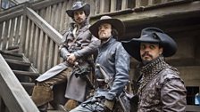 Exclusive pictures from The Musketeers