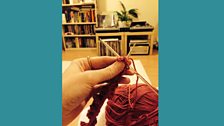 December Knitting by Elizabeth Alker