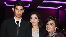 Saima with Arez and Zahra Hassan