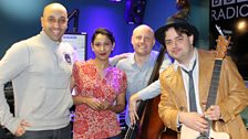 Singer Sohini Alam and her band Khiyo with Tommy