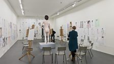 David Shrigley, Life Model 2013 installation view