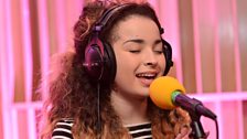 Ella Eyre in session at Maida Vale