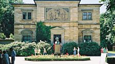 Wahnfried, Wagner's home in Bayreuth where he and Cosima are buried